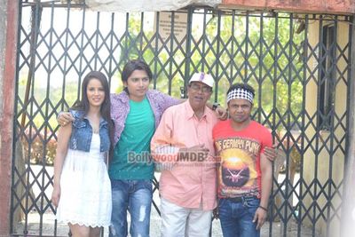 Bolly Celebs on location shoot of film 'HUME TOH LOOT LIYA'