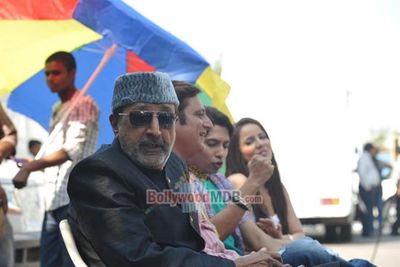 Bolly Celebs on location shoot of film 'HUME TOH LOOT LIYA'