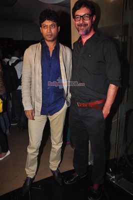 Neha Dhupia, Irrfan Khan among Bolly Celebs at film 'ANKHON DEKHI' premiere