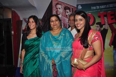 Neha Dhupia, Irrfan Khan among Bolly Celebs at film 'ANKHON DEKHI' premiere