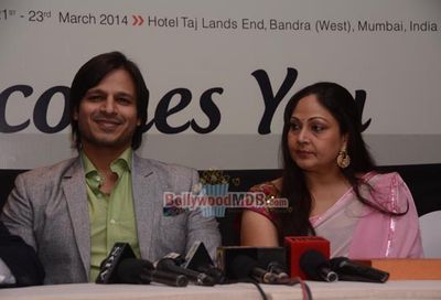 Vivek Oberoi and Rati Agnihotri at the conference on Cure for HIV: Hope or Hype