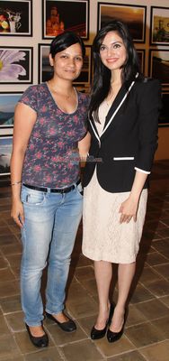 Divya Khosla Kumar, Lesle Lewi at the Indian Photography Edition Exhibition opening