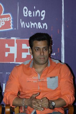 Salman Khan at the Thums Up Being Human Veer campaign launch