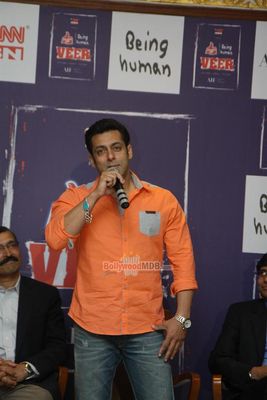 Salman Khan at the Thums Up Being Human Veer campaign launch