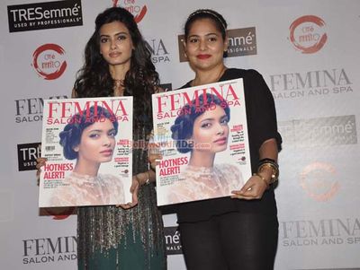 Diana Penty at the Cover launch of Femina Salon & Spa magazine