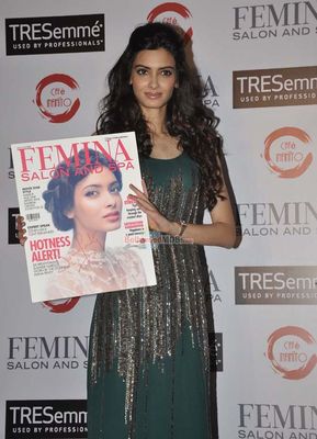 Diana Penty at the Cover launch of Femina Salon & Spa magazine