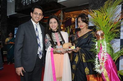 Varsha Usgaonkar, Manasi Naik at Gudi Padwa celebrations of Popley Group