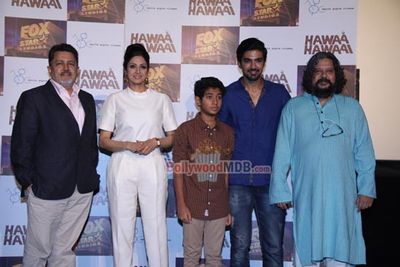 Sridevi launches Amol Gupte's film 'HAWAA HAWAAI' first look