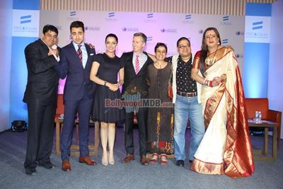 Imran Khan launches debut music album & video 'Welcome' of singer-actress UN Goodwill Ambassador Celina Jaitley