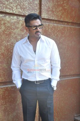 Suniel Shetty, Vinod Khanna, Vipinno at the press conference of the film 'Koyelaanchal'