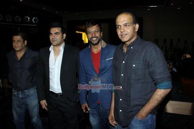 Arbaaz Khan and Sohail Khan at first look launch of film 'UNFORGETTABLE'