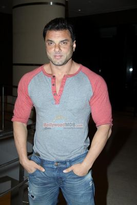 Arbaaz Khan and Sohail Khan at first look launch of film 'UNFORGETTABLE'