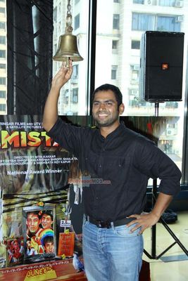 Filmistaan puja by actor Sharib Hashmi for film 'Filmistaan' promotions
