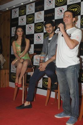 Stars at the launch of Tap Sports Bar promoting film 'FUGLY'