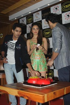 Stars at the launch of Tap Sports Bar promoting film 'FUGLY'