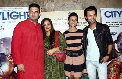 Celebs at presentation of Saaransh Award to 'Citylights' director Hansal Mehta at special screening