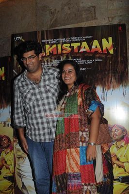 Tabu, Vidya Balan, Nimrat Kaur, Amrita Puri at film 'FILMISTAAN' special screening