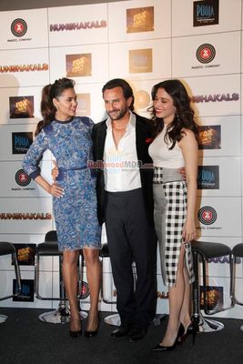Stars at first look trailer launch of film 'HUMSHAKALS'