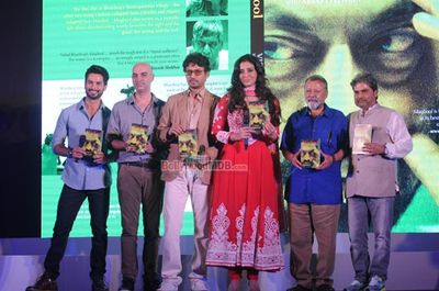 Bolly Celebs at the book launch of Haider, Omkara and Maqbool