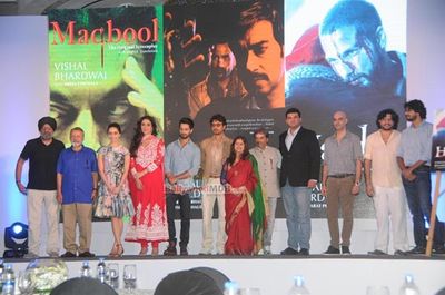 Bolly Celebs at the book launch of Haider, Omkara and Maqbool