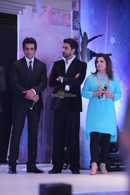 'Happy New Year' star-cast at the launch of Zee TV's new reality show Dil Se Naachein Indiawaale