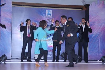 'Happy New Year' star-cast at the launch of Zee TV's new reality show Dil Se Naachein Indiawaale