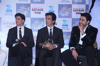 'Happy New Year' star-cast at the launch of Zee TV's new reality show Dil Se Naachein Indiawaale
