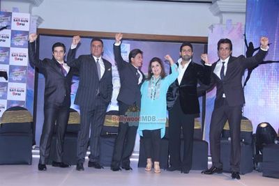 'Happy New Year' star-cast at the launch of Zee TV's new reality show Dil Se Naachein Indiawaale