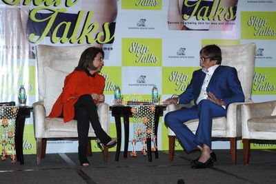 Celebs at the launch of book 'Skin Talk'