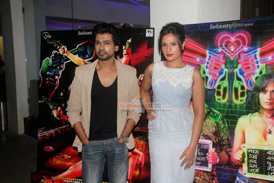 Nikhil Dwivedi and Richa Chadda at the screening of film 'Tamanchey'