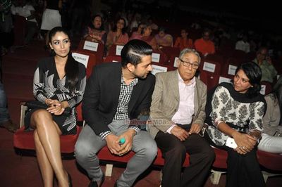 Bolly Celebs at Neetu Chandra's play 'Umrao' for fund raise to support & create breast cancer awareness for Cancer Patients Aid Association