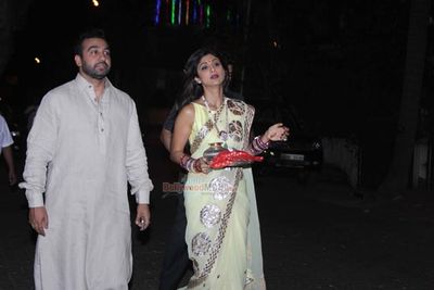 Shilpa Shetty and Sridevi celebrate Karwa Chauth Festival