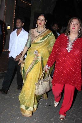Shilpa Shetty and Sridevi celebrate Karwa Chauth Festival