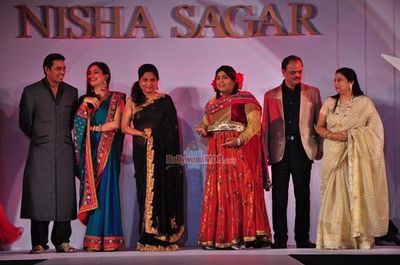 Parvathy Omanakuttan, Juhi Babbar and Anup Soni walk the ramp for designer Nisha Sagar