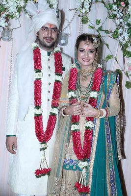 Dia Mirza and Sahil Sangha snapped at their wedding ceremony