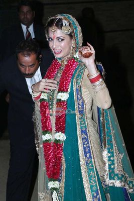 Dia Mirza and Sahil Sangha snapped at their wedding ceremony