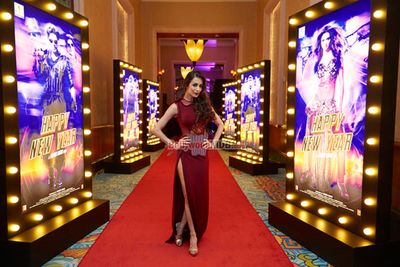 Bollywood celebs at film 'Happy New year' World Premiere in Dubai