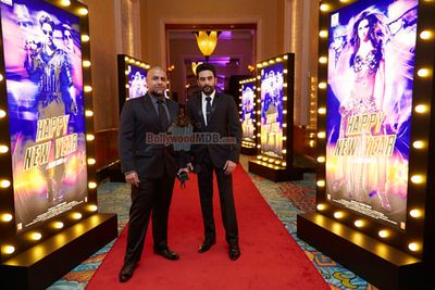 Bollywood celebs at film 'Happy New year' World Premiere in Dubai