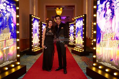 Bollywood celebs at film 'Happy New year' World Premiere in Dubai