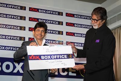 Amitabh Bachchan launches KRK Box Office website