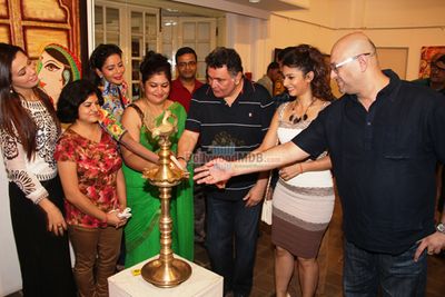 Bollywood celebs spotted at Dr. Seema Chaudhary & Nitin Chaudhary's art show