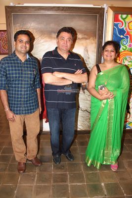 Bollywood celebs spotted at Dr. Seema Chaudhary & Nitin Chaudhary\'s art show