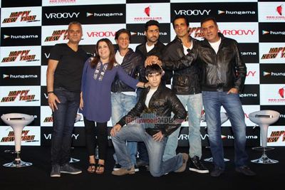 'Happy New Year' stars celebrate the success of their mobile game