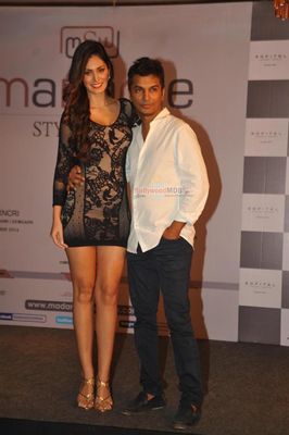 Bruna Abdullah & Vikram Phadnis at Madame Style Week announcement
