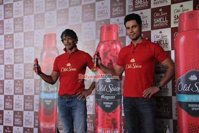 Randeep Hooda and Milind Soman at Old Spice World of Mantastic! event