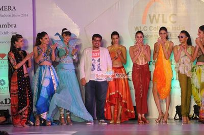 Celebs at fashion show by students of WLCI College