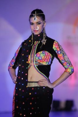 Celebs at fashion show by students of WLCI College