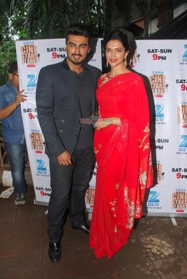 Deepika Padukone and Arjun Kapoor on India's Best Cine Stars Ki Khoj