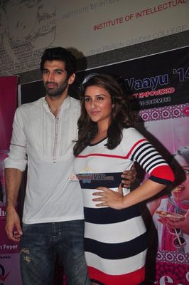 Parineeti Chopra and Aditya Roy Kapur kickstart Vaayu Festival at NMIMS College