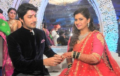 Celebs and Politicians at engagement ceremony of designer Manali Jagtap